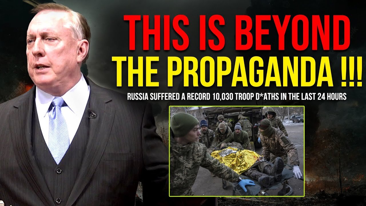 Douglas Macgregor: Russia Suffered A Record Of 10,030 Troop D*aths In The Last 24 Hours