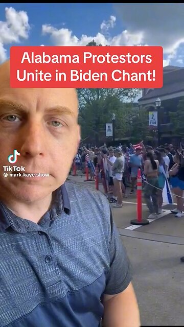 University of Alabama both sides agree fuck Joe Biden