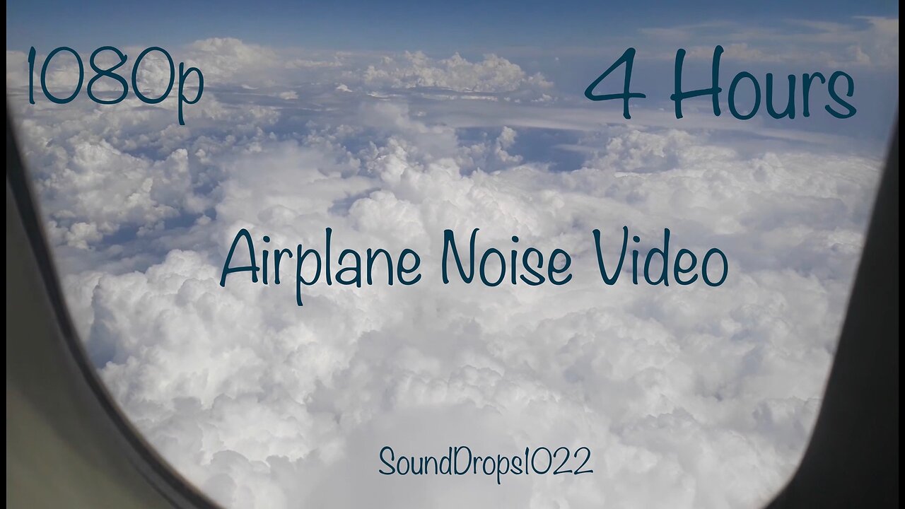 Fly Away With 4 Hours Of Airplane Noise Video