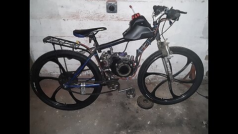 79cc mountain bike ride