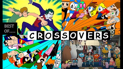 Character Crossovers Comedy- clean cut compilation (no fan art)