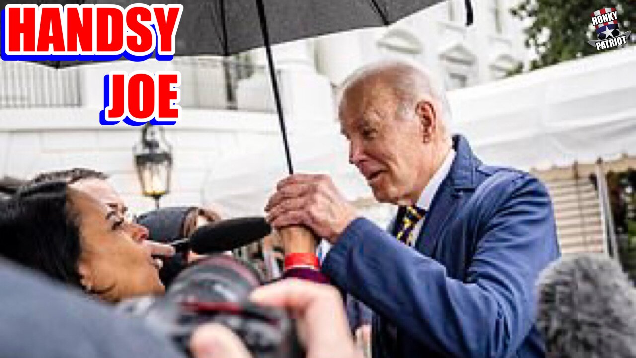 Joe Biden Grabs Reporter's Umbrella, Tells Her Covid Is Over When SCOTUS Says It's Over