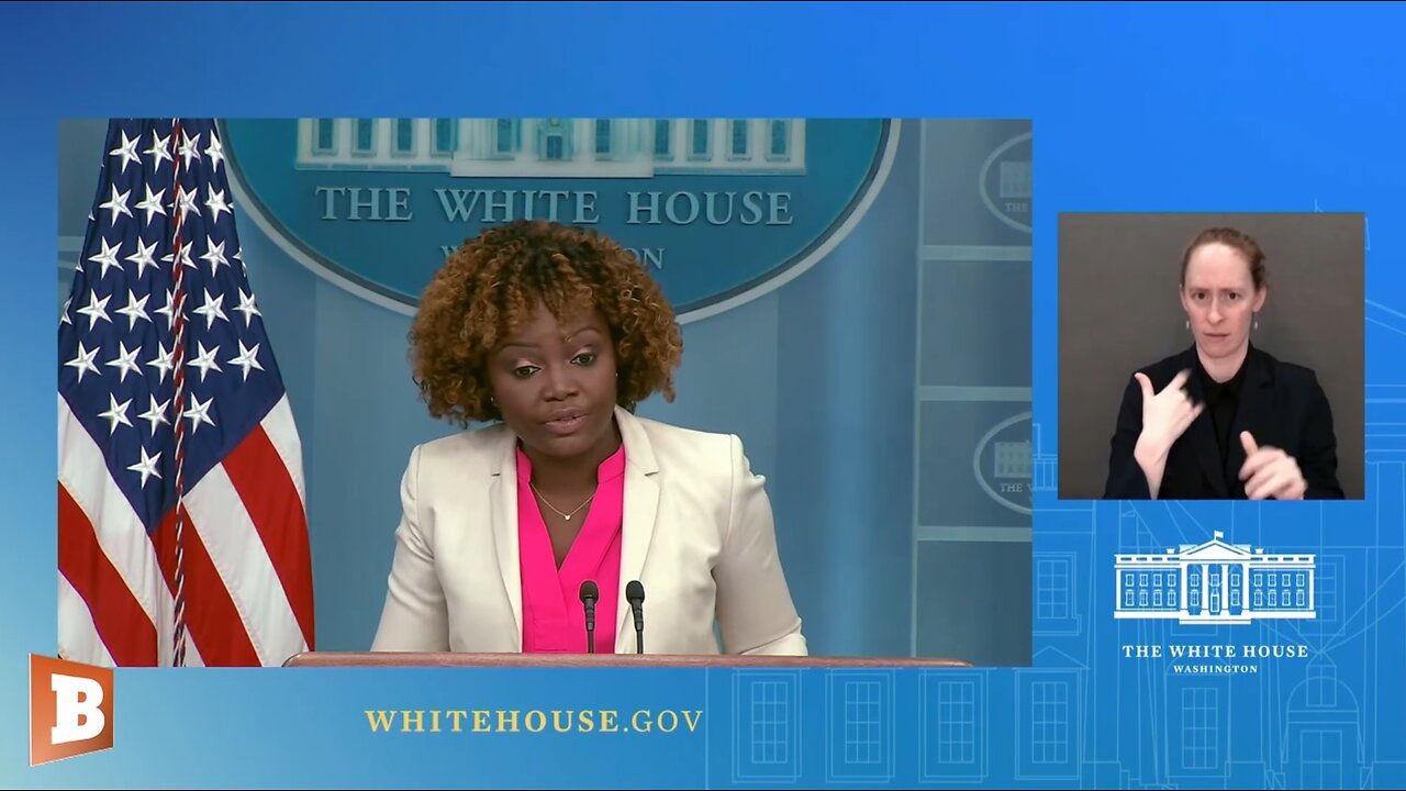 White House Press Secretary Karine Jean-Pierre briefing reporters & taking questions...