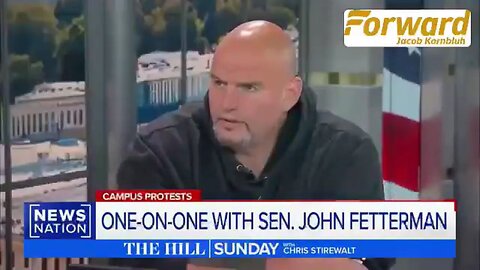 Sen. John Fetterman: Biden, Netanyahu, I Can't End That War, But Hamas Could End It Right Now