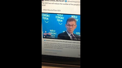 Pfizer Frog Depopulation Message