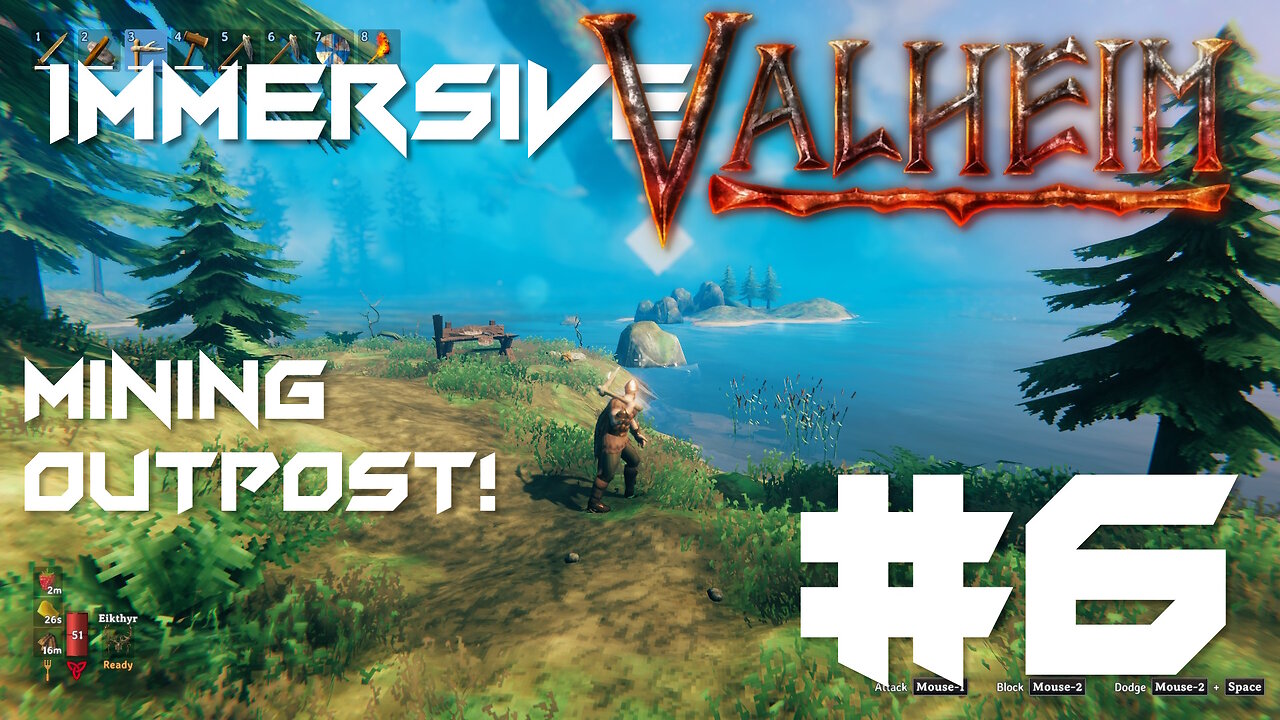 Mining Outpost! - Immersive Valheim Challenge #6
