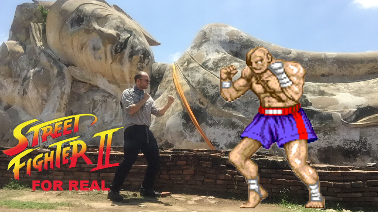 STREET FIGHTER II: THE WORLD WARRIORS AT WAT LOKOYASUTHA IN AYUTTHAYA, THAILAND - EPG EP 49