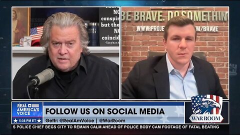 WAR ROOM： Steven Bannon & James O'Keefe Discuss Viral #DirectedEvolution Investigation