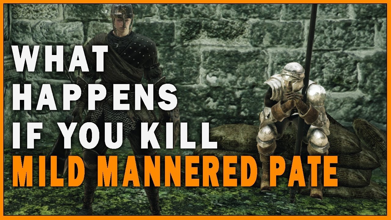 What Happens if you Kill Mild Mannered Pate in Dark Souls 2