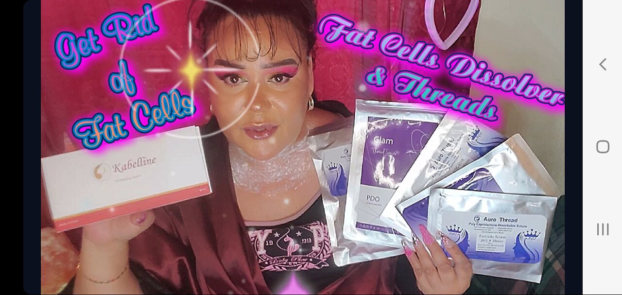 Kabaline Fat Dissolver & Threads on Chin 🥰👋