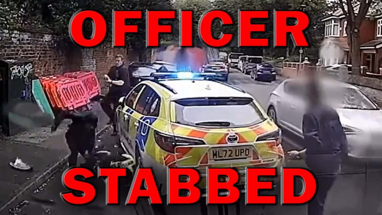 Officer Stabbed In Ambush Attack By Crazed Maniac In Europe - LEO Round Table S09E199