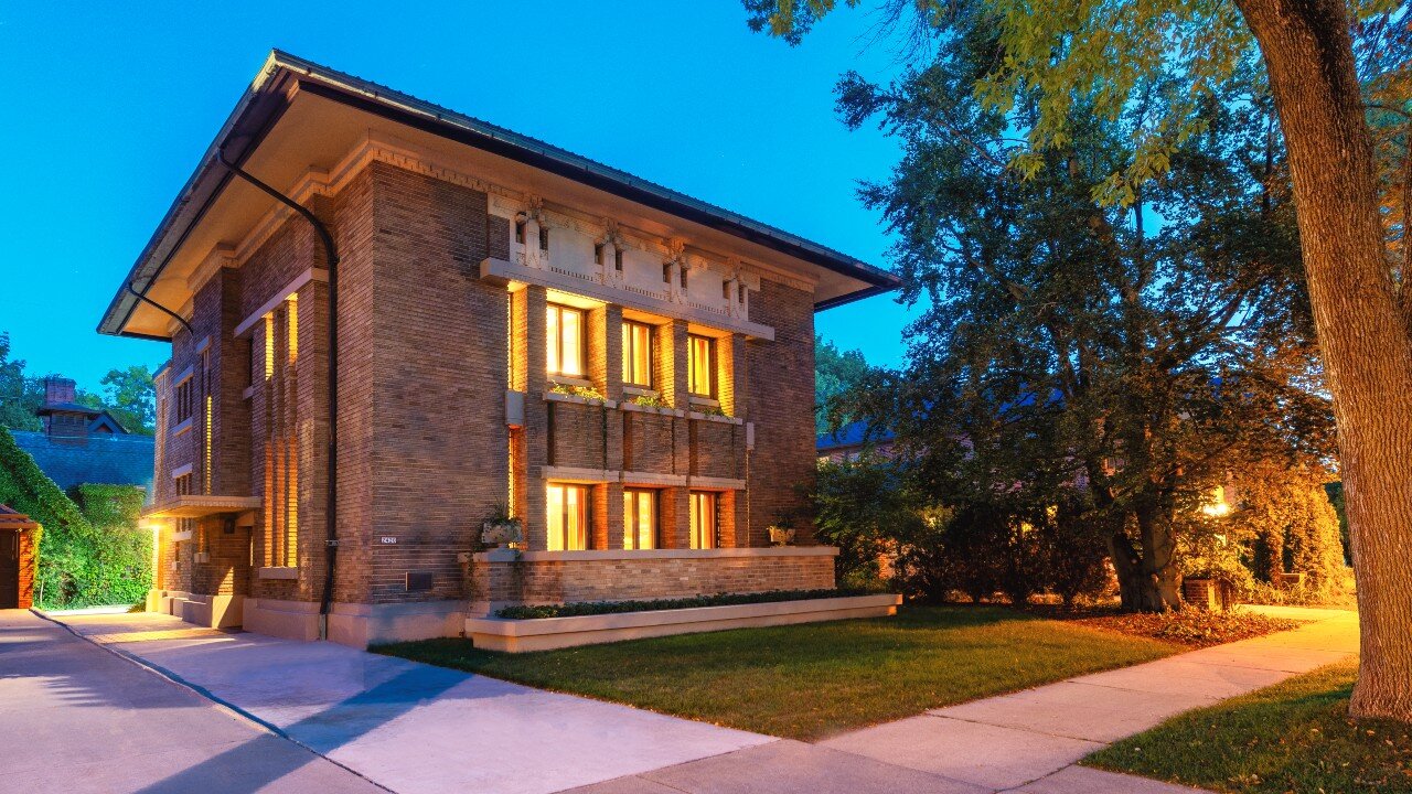 "Frank Lloyd Wright's Frederick Bogk House - 1916" (2023)
