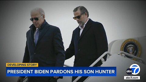 D.C., Trump react to President Biden pardoning son Hunter