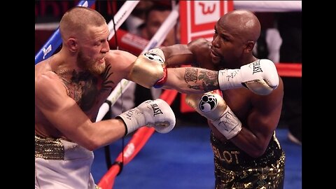 Floyd mayweather making fun of a boxer