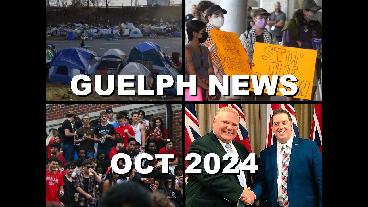 Guelph News: Homeless Housing Map, Safe Space Bylaw Battle, & Homecoming Overtime Hours | Oct 2024