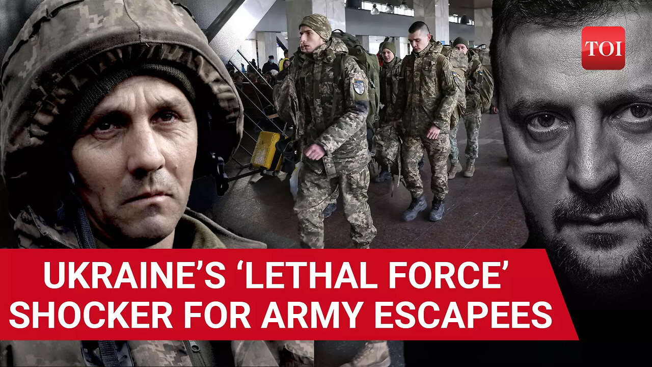 Jewlensky Lubavitch of Jewkraine orders his khazar troops to use Lethal force on own citizens