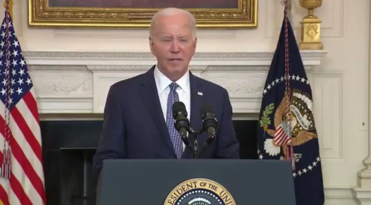 Biden Speaks Out Proves Trump Case Was Political