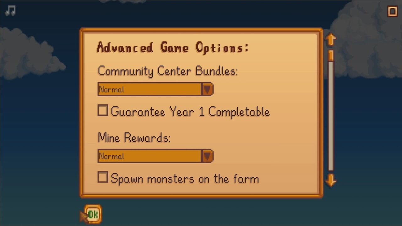 More Game Customization - Stardew Valley Advanced Options