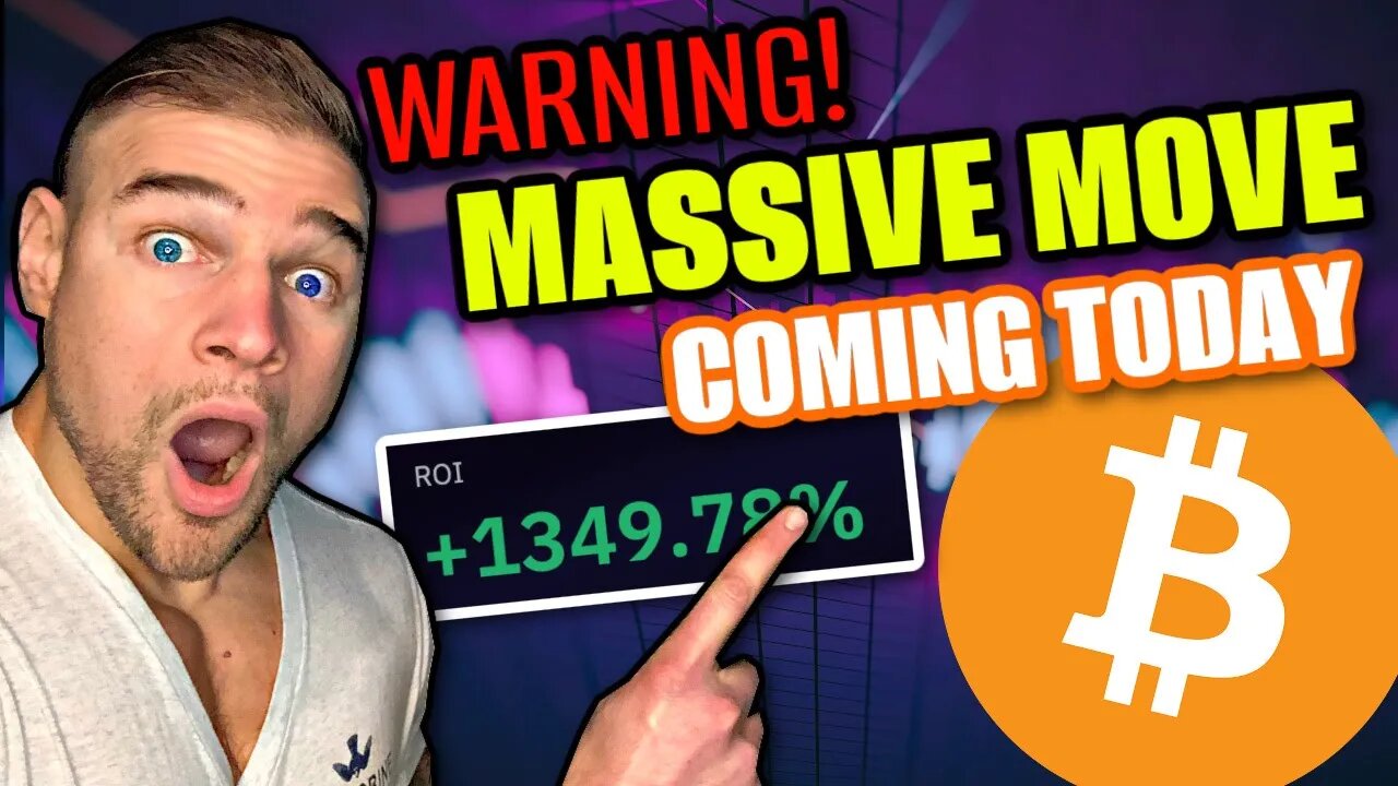 🚨 HUGE WARNING!!! TODAY IS THE DAY FOR BITCOIN!!! 🚨 (MASSIVE MOVE FOMC VOLATILITY FED RATE HIKE)