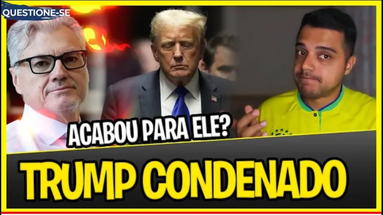 TRUMP CONDENADO - Vai para cadeia? Saiba tudo