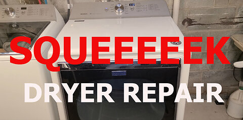 Squealing Maytag Bravo Dryer Repair - Model MEDB835DW4
