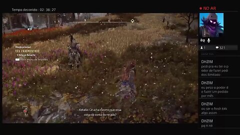 Jogando Horizon forbbiden West Ao Vivo (08)