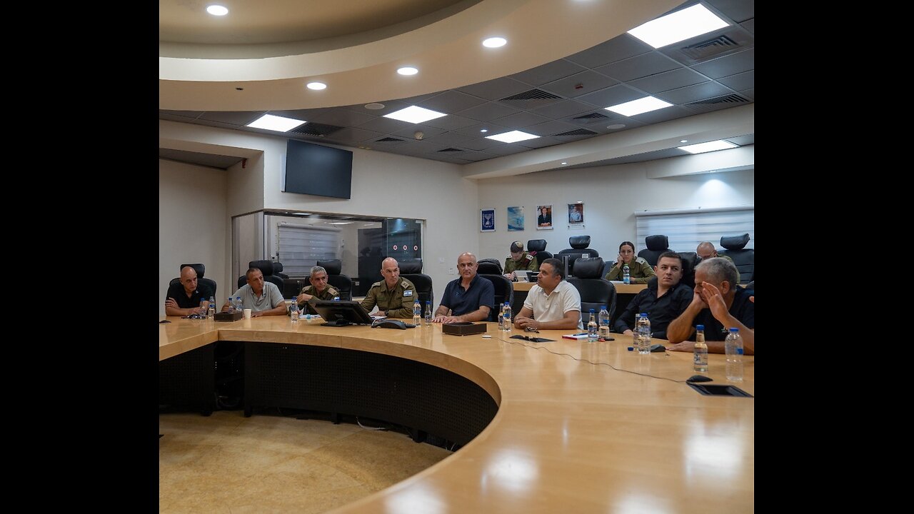 IDF: The Commanding Officer of the Northern Command to the Heads of the
