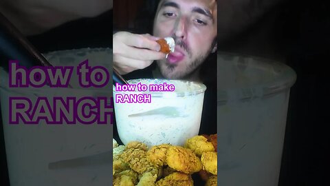 How To Make Smokey Buttermilk Ranch #shorts