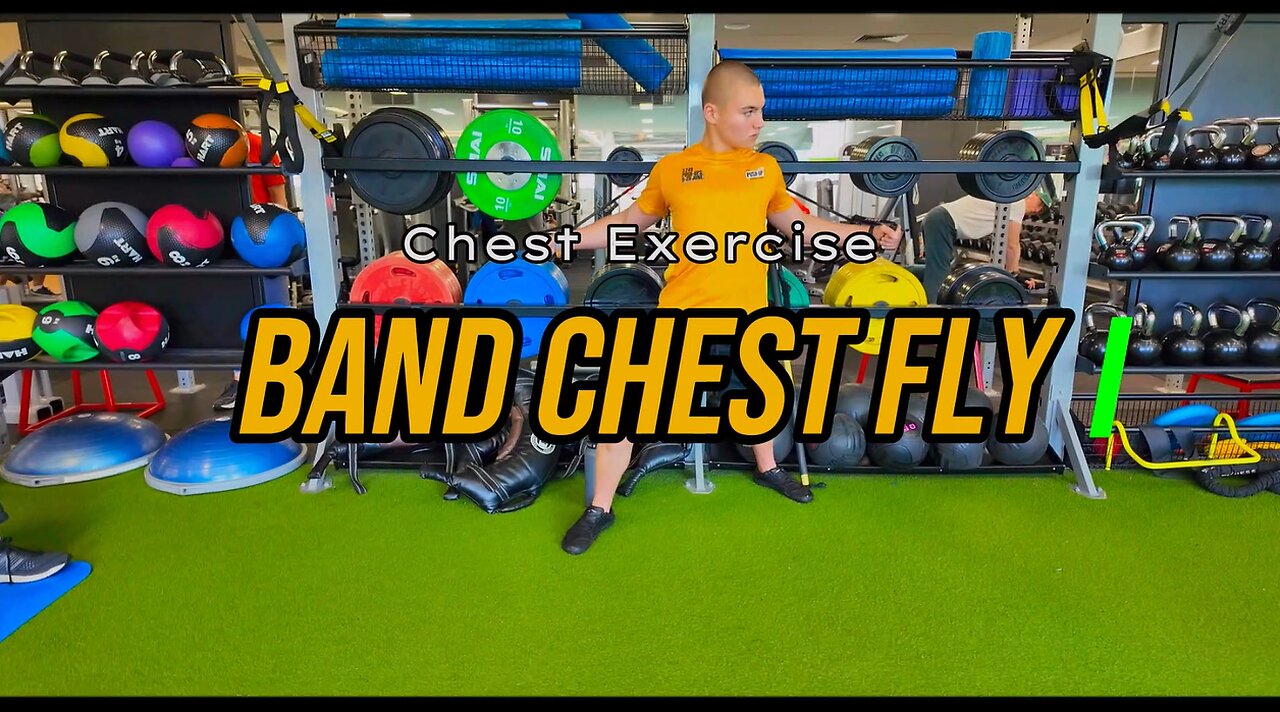 Band Chest Fly | CHEST Exercise