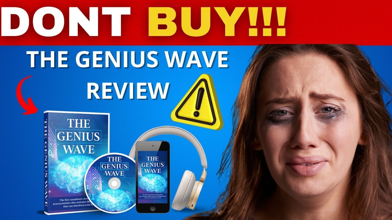 THE GENIUS WAVE ((⛔️❌BEWARE!!!⛔️❌)) The Genius Wave Review - SOUND 7 MINUTES