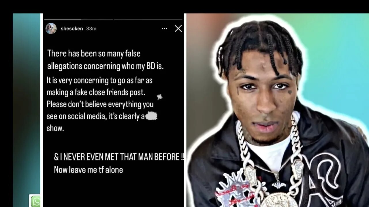 nba youngboy 12th baby mama ice spice clears up rumors