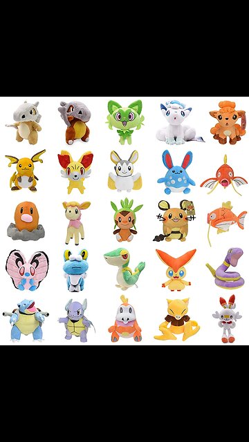 SALE!! Cubone Sprigatito Alolan Vulpix Pokemon Push Dolls