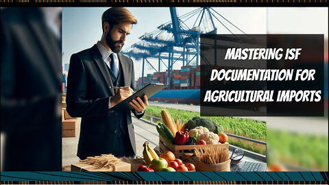 Unleash the Secrets of ISF Documentation for Agricultural Imports