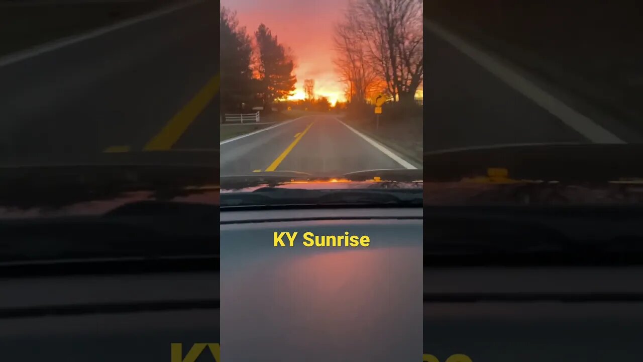 Kentucky Sunrise #prepperboss #shorts #sunrise