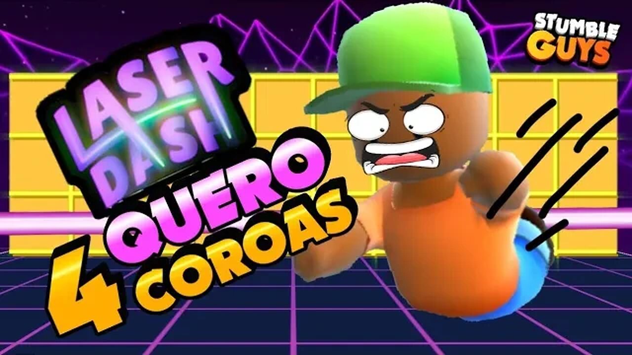 SÓ PARO QUANDO CONSEGUIR 3 COROAS JO LASER DASH
