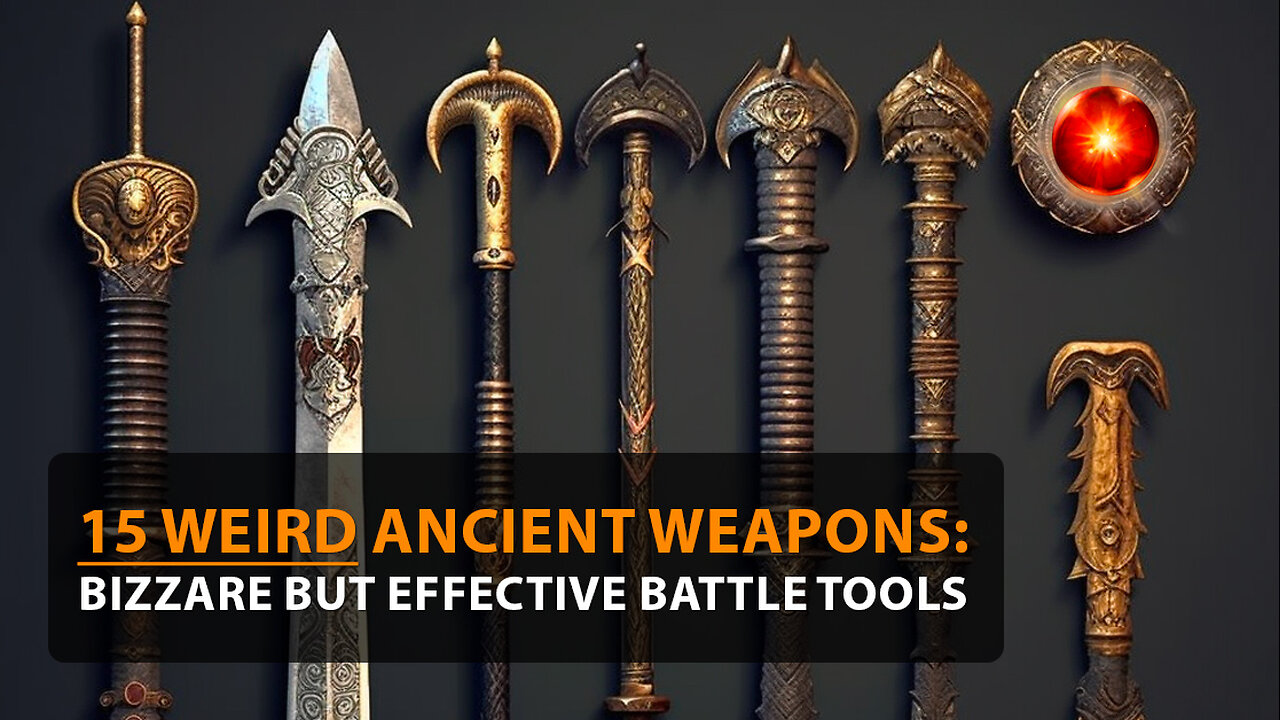 15 Weird Ancient Weapons: Bizarre But Effective Battle Tools