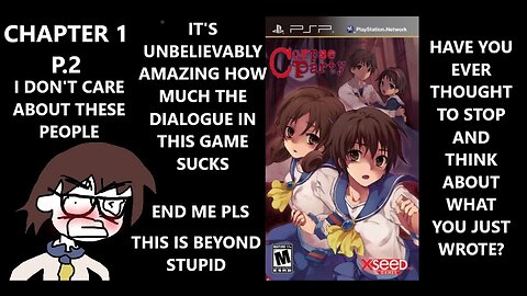 Corpse Party PSP: Naomi & Seiko Suck So Much But The Game Wants You To Like Them | CH1 P.2