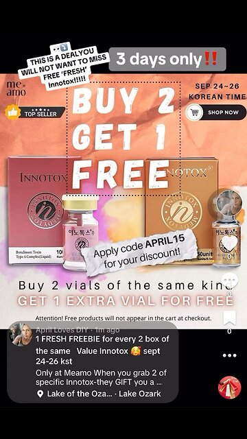 A DEAL ON FRESH INNOTOX?? ITS TRUE!! 👀
