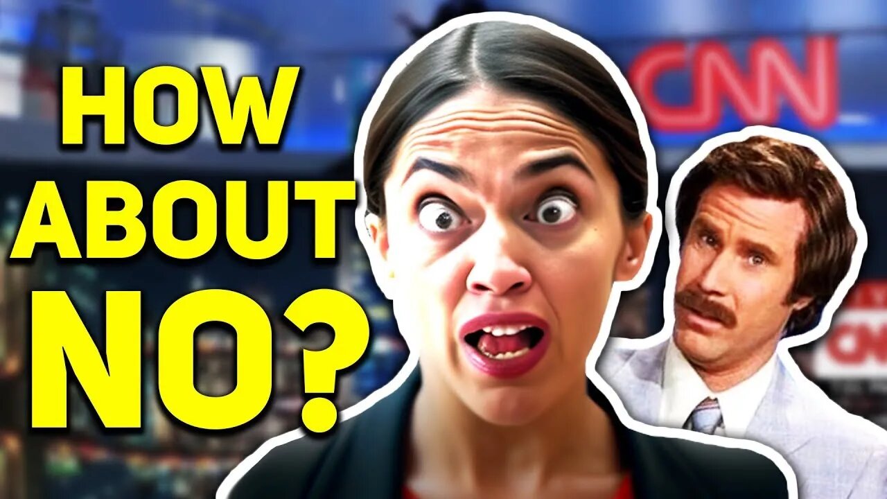 LOL: CNN Host Is NOT Buying AOC's Conspiracy Theory