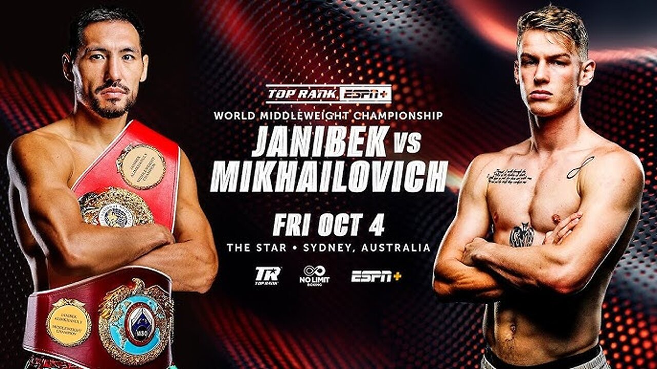 Janibek Alimkhanuly vs Andrei Mikhailovich + Oct 04 2024