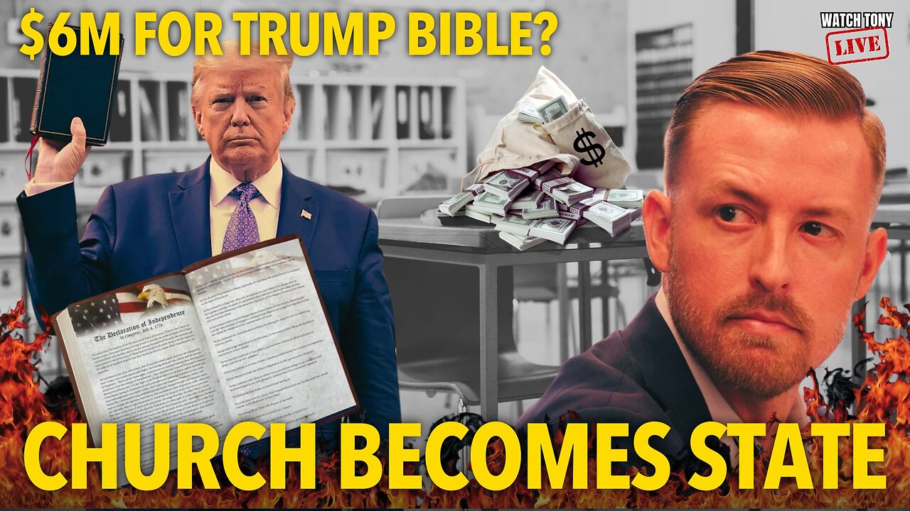 Oklahoma Schools to LAUNDERS $6M on Trump-Endorsed Bibles? | The Tony Michaels Podcast #746