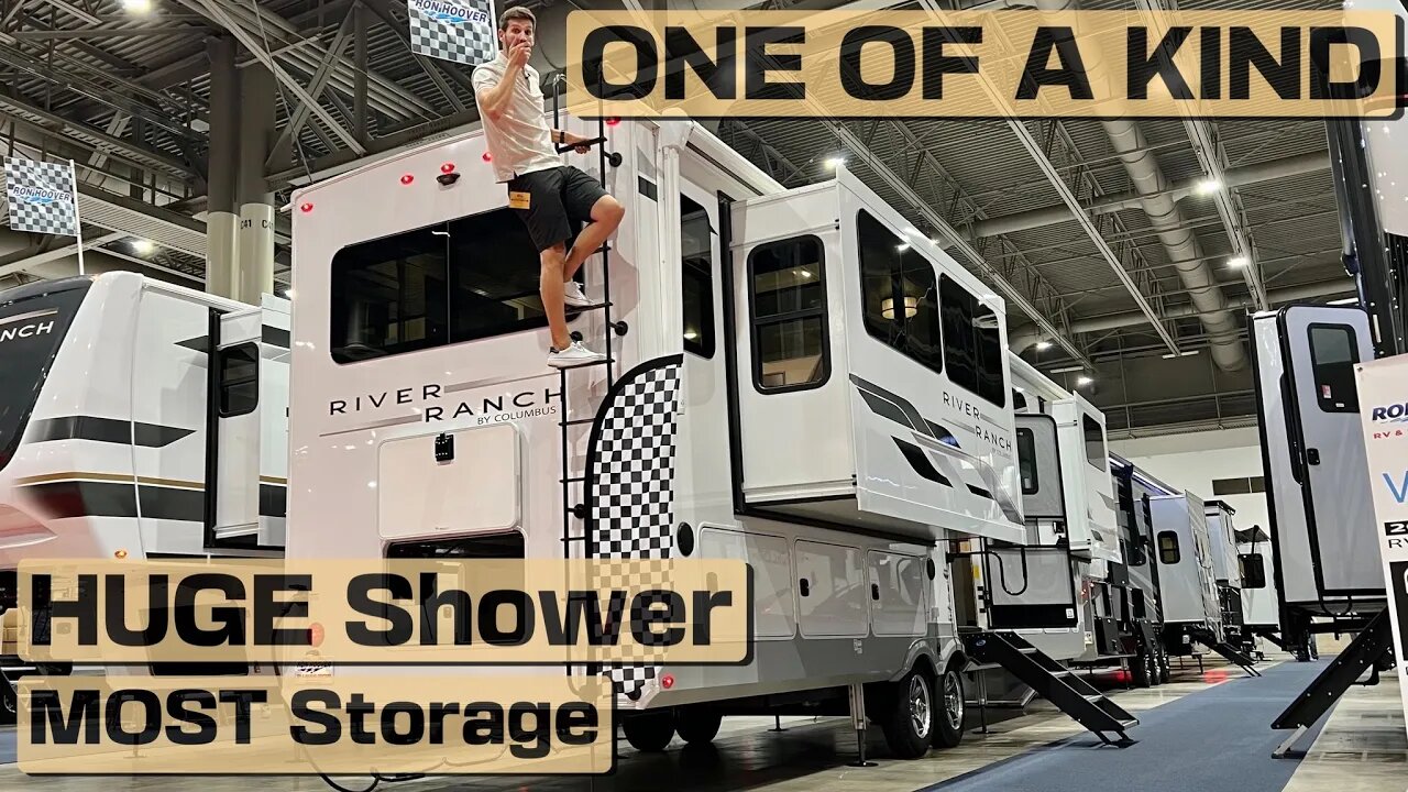 MUST SEE Most UNIQUE Fifth Wheel RV in 2023 | 2023 River Ranch 390RL by Forest River Palomino