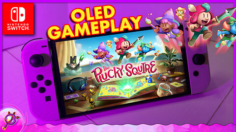 The Plucky Squire Nintendo Switch OLED Gameplay