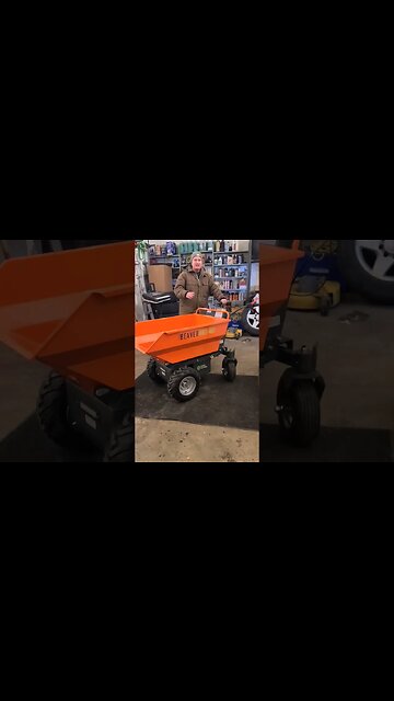 ducar 1000w all electric wheelbarrow