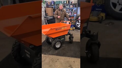 ducar 1000w all electric wheelbarrow