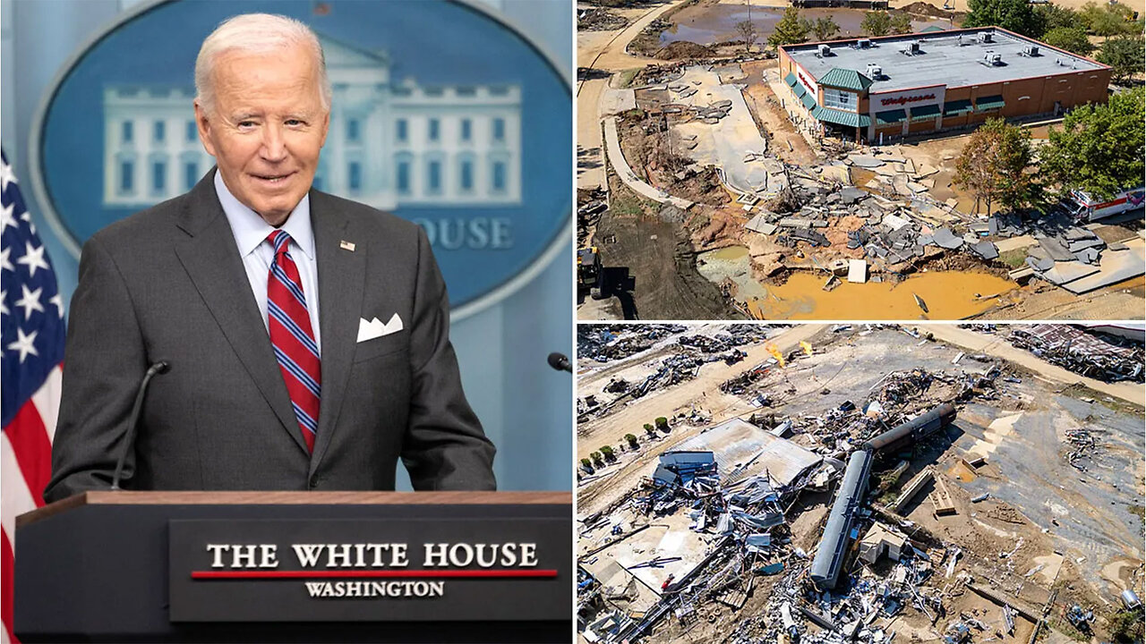 White House reporters ask zero questions about Hurricane Helene in opportunity to press Biden