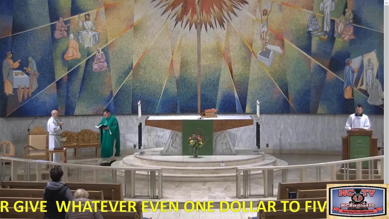 NCTV45 CATHOLIC MASS HOLY SPIRIT PARISH (ST VITUS) 9:00 AM MONDAY JAN 30 2023