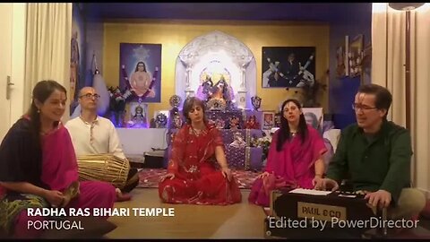 Radha Ras Bhiari Temple Band: Sri Vitthala Giridhari Parabrahmane Namaha!
