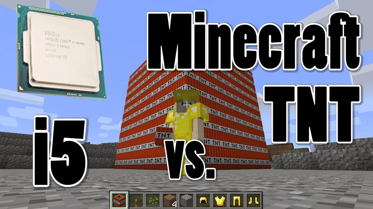 Overclocked i5 vs. Minecraft TNT