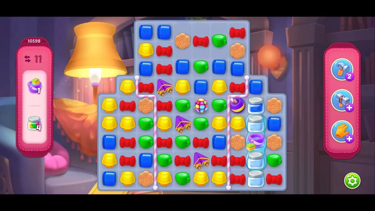 Playrix Homescapes Gameplay Walkthrough Level 10598